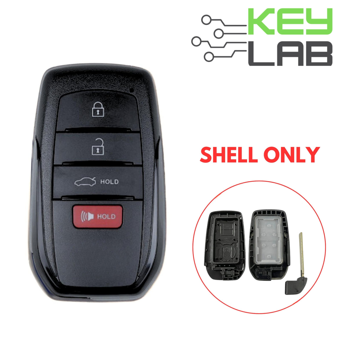 Toyota 2021-2023 Smart Key SHELL for HYQ14FBX