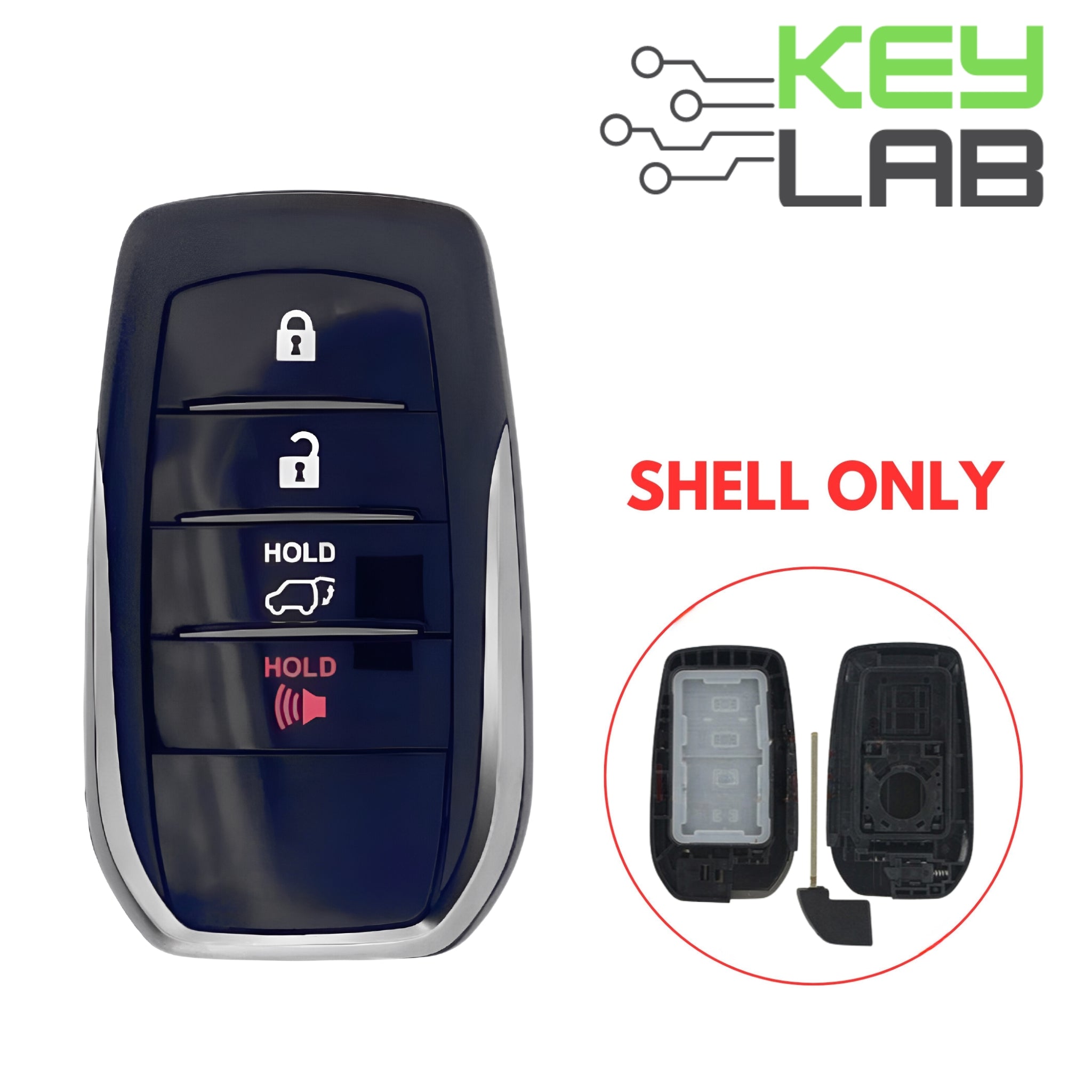 Toyota 2018-2019 Smart Key SHELL for HYQ14FBA