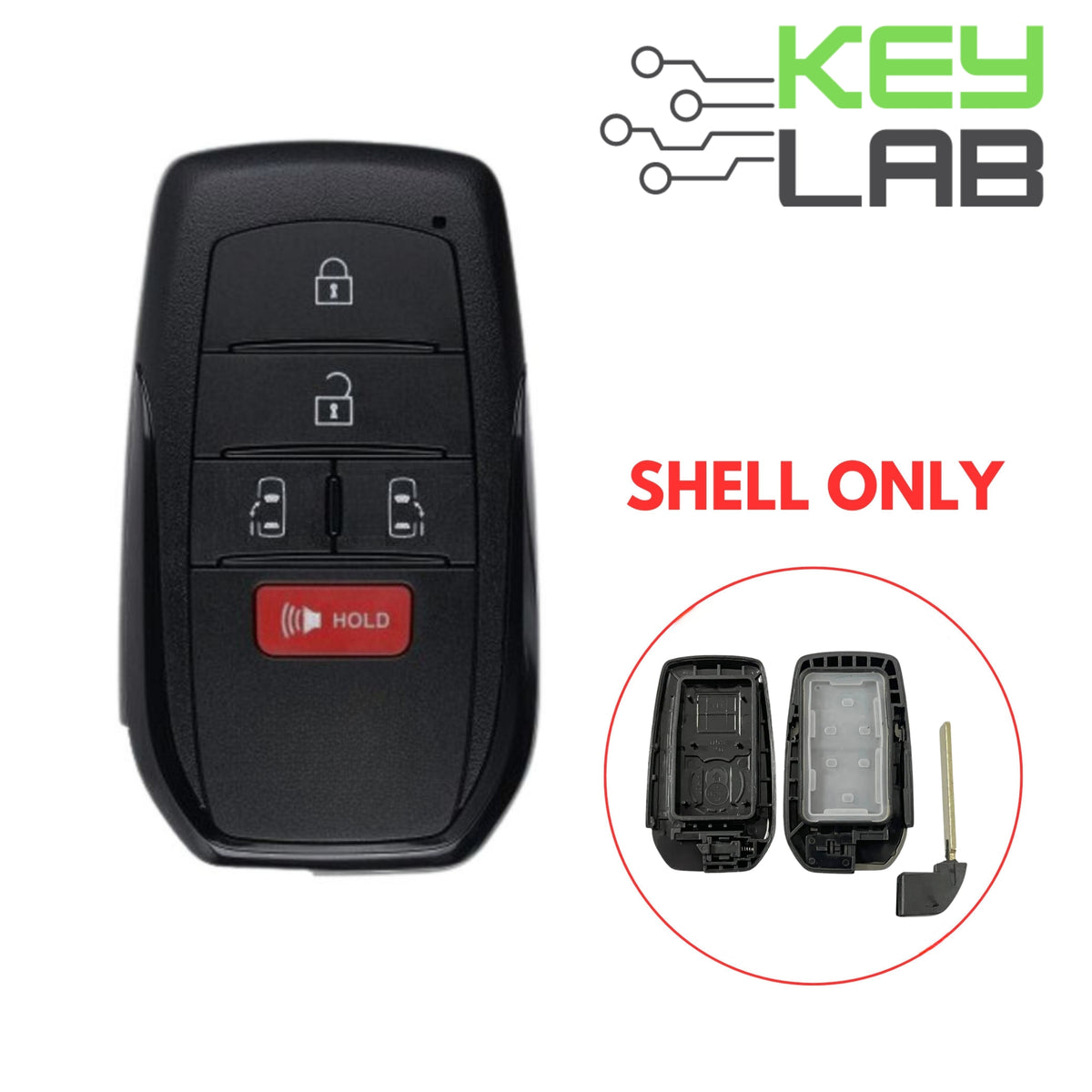 Toyota 2021-2022 Smart Key SHELL 5B for HYQ14FBX