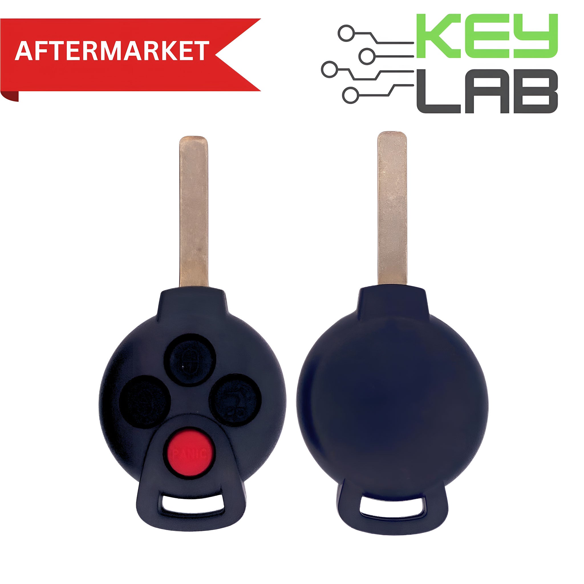 Smart Aftermarket 2008-2015 Fortwo Remote Head Key 4B Trunk FCCID: KR55WK45144 PN# 4518203797 - Royal Key Supply