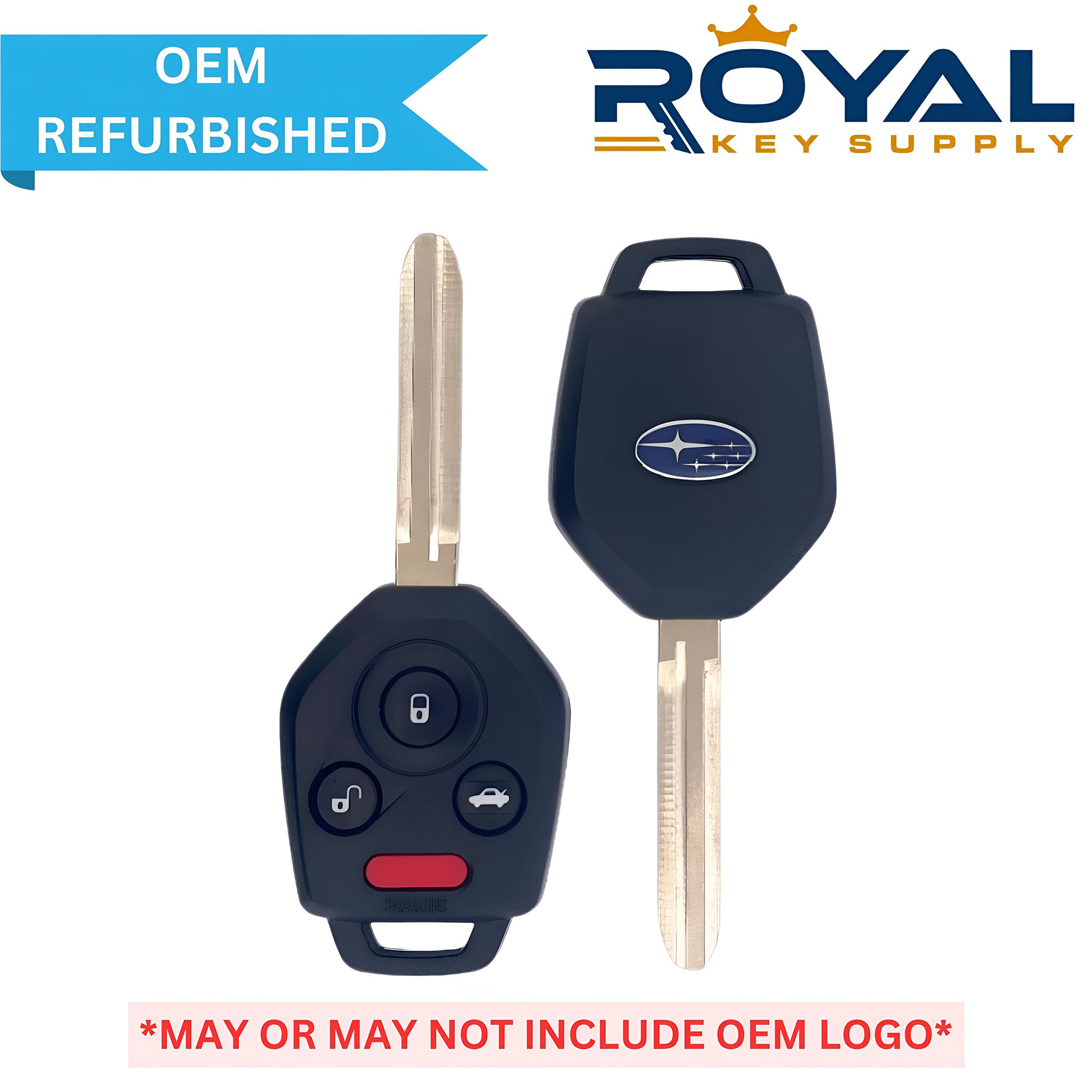 Subaru Refurbished 2012-2019 Legacy, Impreza, Forester, Outback, XV Crosstrek, WRX Remote Head Key 4B Trunk FCCID: CWTWB1U811 PN# 57497-FJ230, 57497-FJ021 - Royal Key Supply