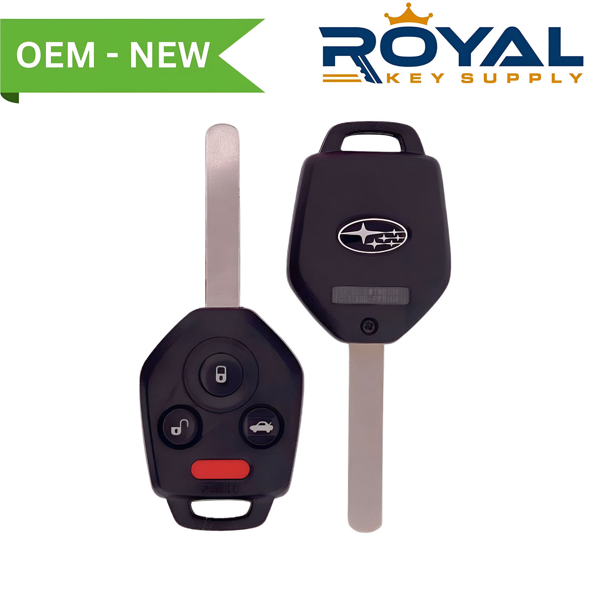 Subaru New OEM 2011-2014 Legacy, Outback Remote Head Key 4B Trunk FCCID: CWTWB1U811 PN# 57497-AJ10A - Royal Key Supply