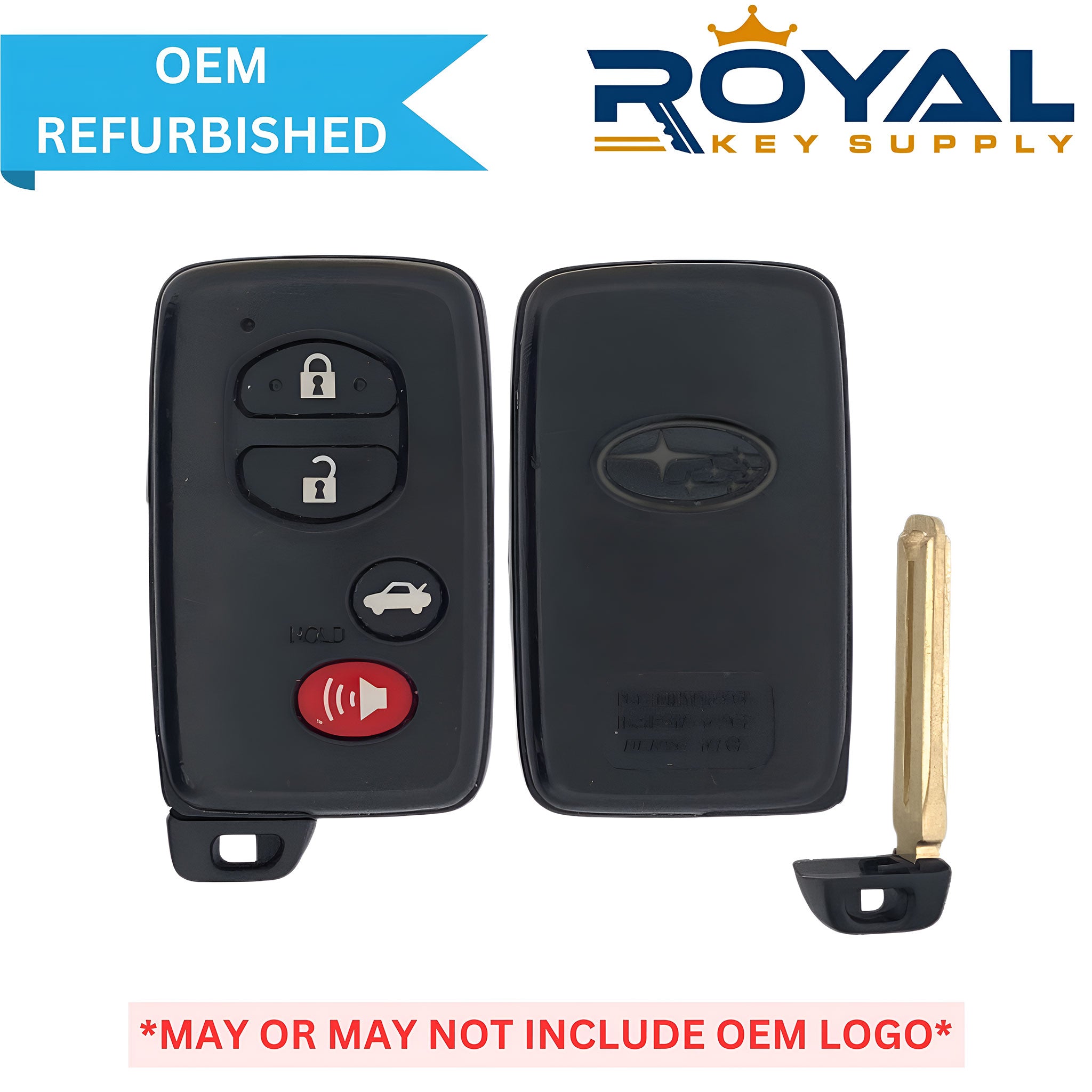 Subaru Refurbished 2013-2015 BRZ, Forester, WRX, XV Crosstrek Smart Key 4B Trunk FCCID: HYQ14ACX PN# 88835-CA060 - Royal Key Supply