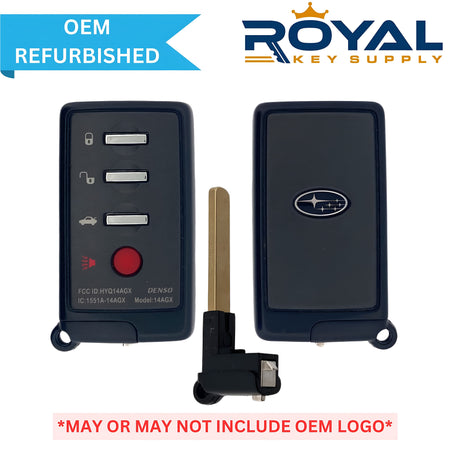 Subaru Refurbished 2013-2014 Outback Smart Key 4B Trunk FCCID: HYQ14AGX PN# 88835-AJ00A - Royal Key Supply