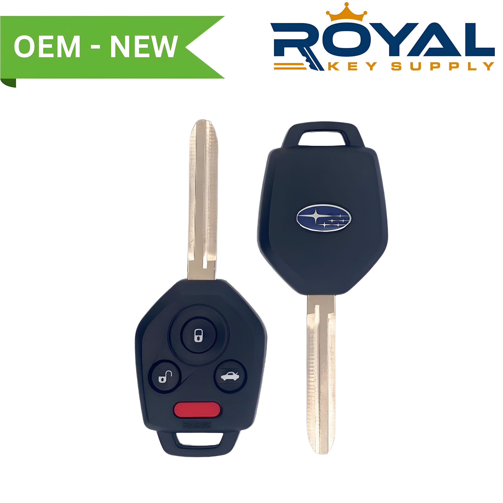 Subaru New OEM 2018 Outback, Legacy Remote Head Key 4B Trunk FCCID: CWTB1G077 (G Chip-Black Board Case) PN# 57497-AL27A - Royal Key Supply