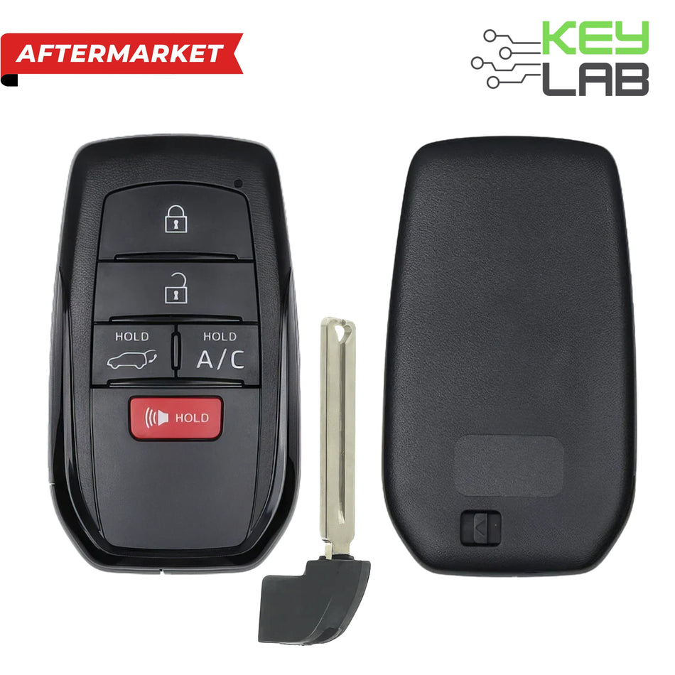 Subaru Aftermarket  2022-2024 Solterra Smart Key 5B Hatch/A/C FCCID: HYQ14FBX PN# 8990H-42620