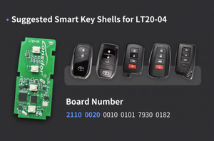 Lonsdor - 2006-2023 Toyota/Lexus LT20-04 Universal Smart PCB Board 8A/4D (Changeable Frequency)