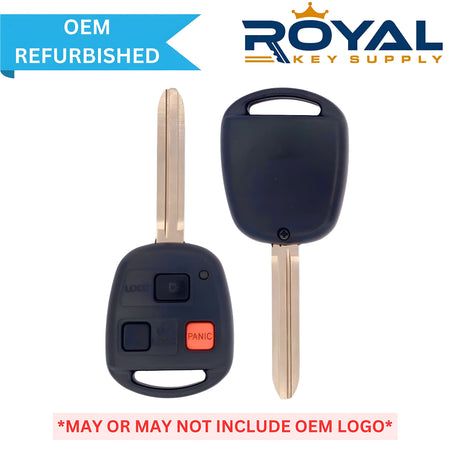 Toyota Refurbished 2010-2015  FJ Cruiser Remote Head Key 3B FCCID: HYQ12BBT PN# 89070-35140 - Royal Key Supply