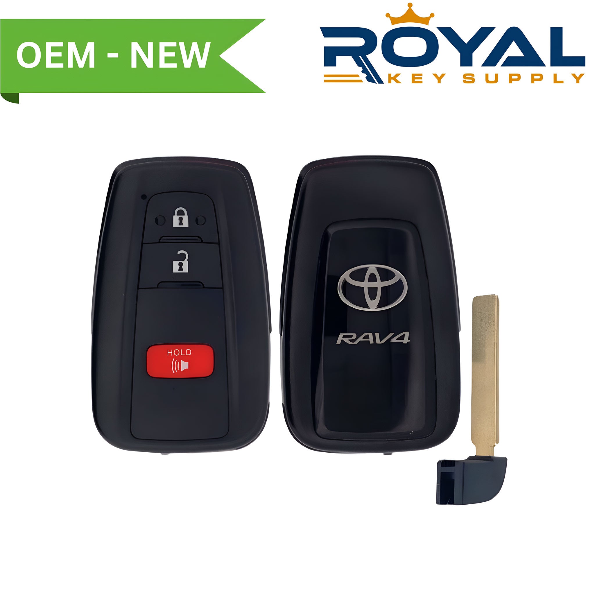 Toyota New OEM 2022-2024 RAV4, Smart Key 3B FCCID: HYQ14FLA PN# 8990H-0R200 - Royal Key Supply