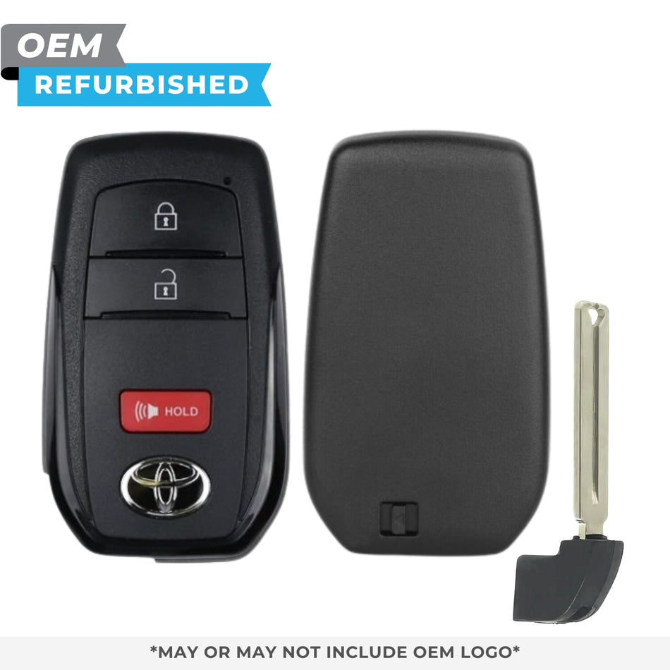 Toyota Refurbished 2023-2024 Sequoia, Smart Key 3B FCCID: HYQ14FBX PN# 8990H-0C030