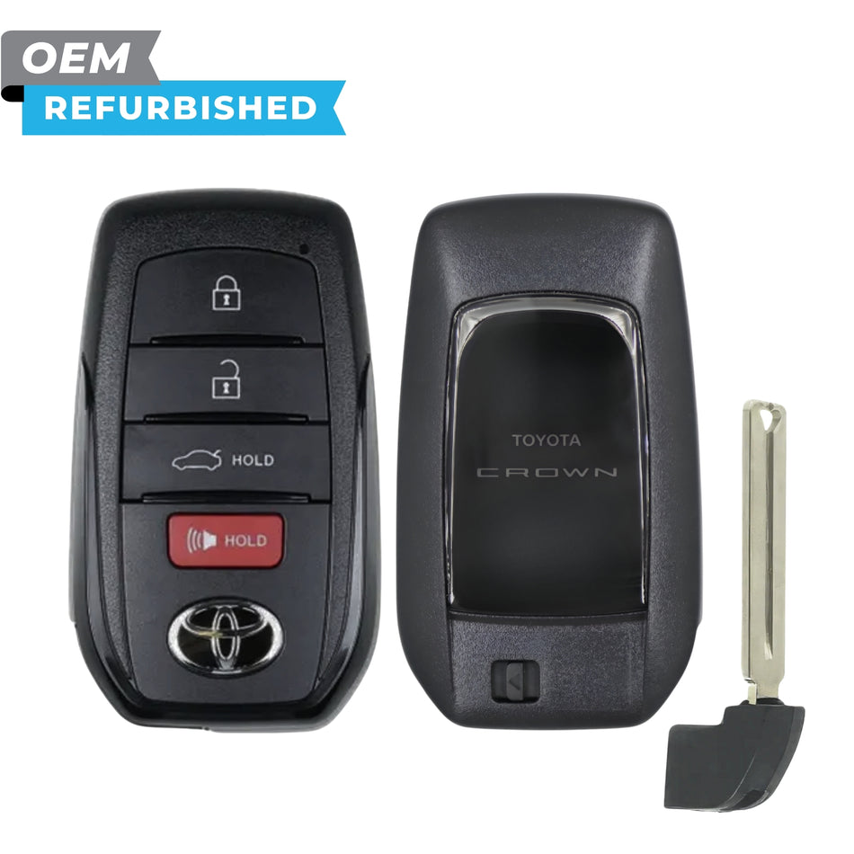 Toyota Refurbished OEM 2023-2026 Crown Smart Key 4B Trunk FCCID: HYQ14FBX PN# 8990H-30190