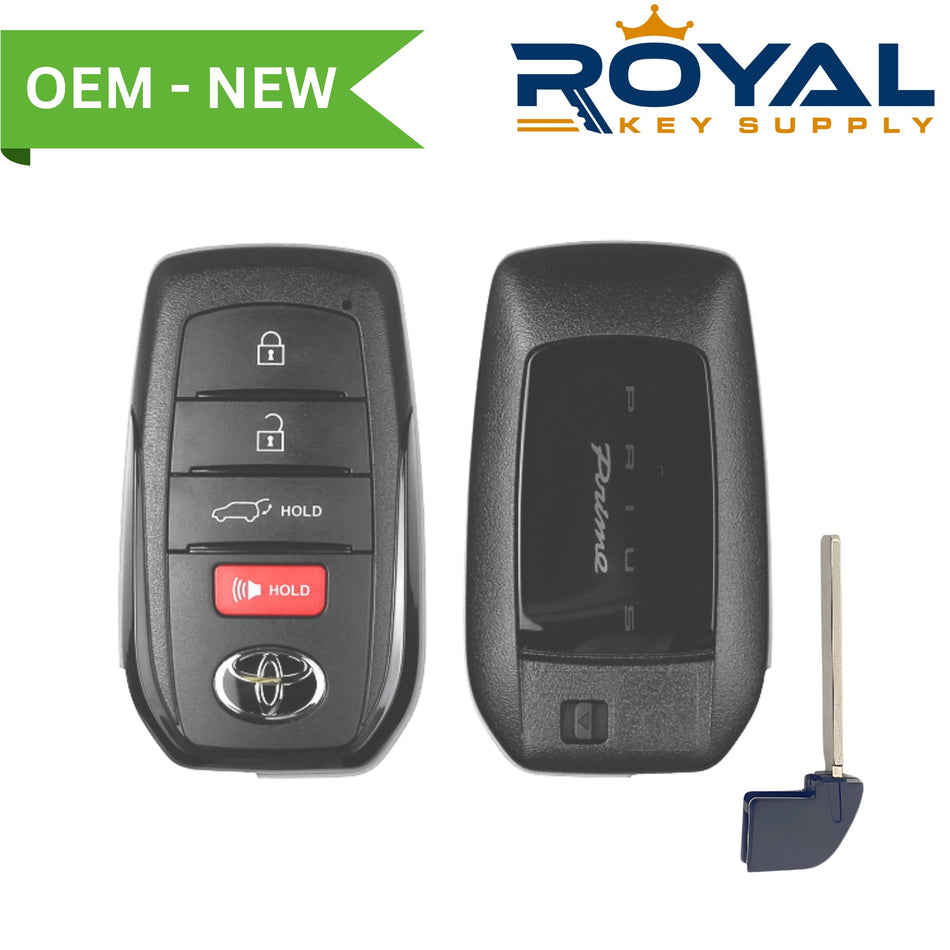 Toyota New OEM 2024 Prius Smart Key 4B Hatch FCCID: HYQ14FBX PN# 8990H-47140 - Royal Key Supply