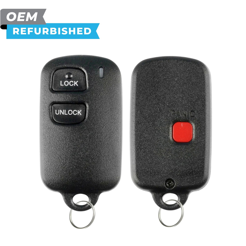 Toyota Refurbished OEM 2003-2006 Tacoma Keyless Entry Remote 3 Button FCCID: ELVATDD PN# 39742-0C010