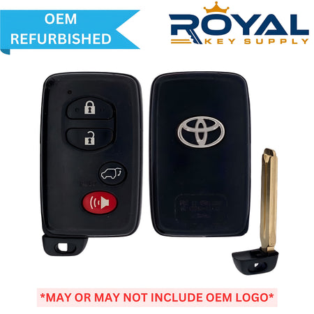 Toyota Refurbished 2007-2013 Highlander Smart Key 4B Hatch FCCID: HYQ14AAB PN# 89904-48110 - Royal Key Supply