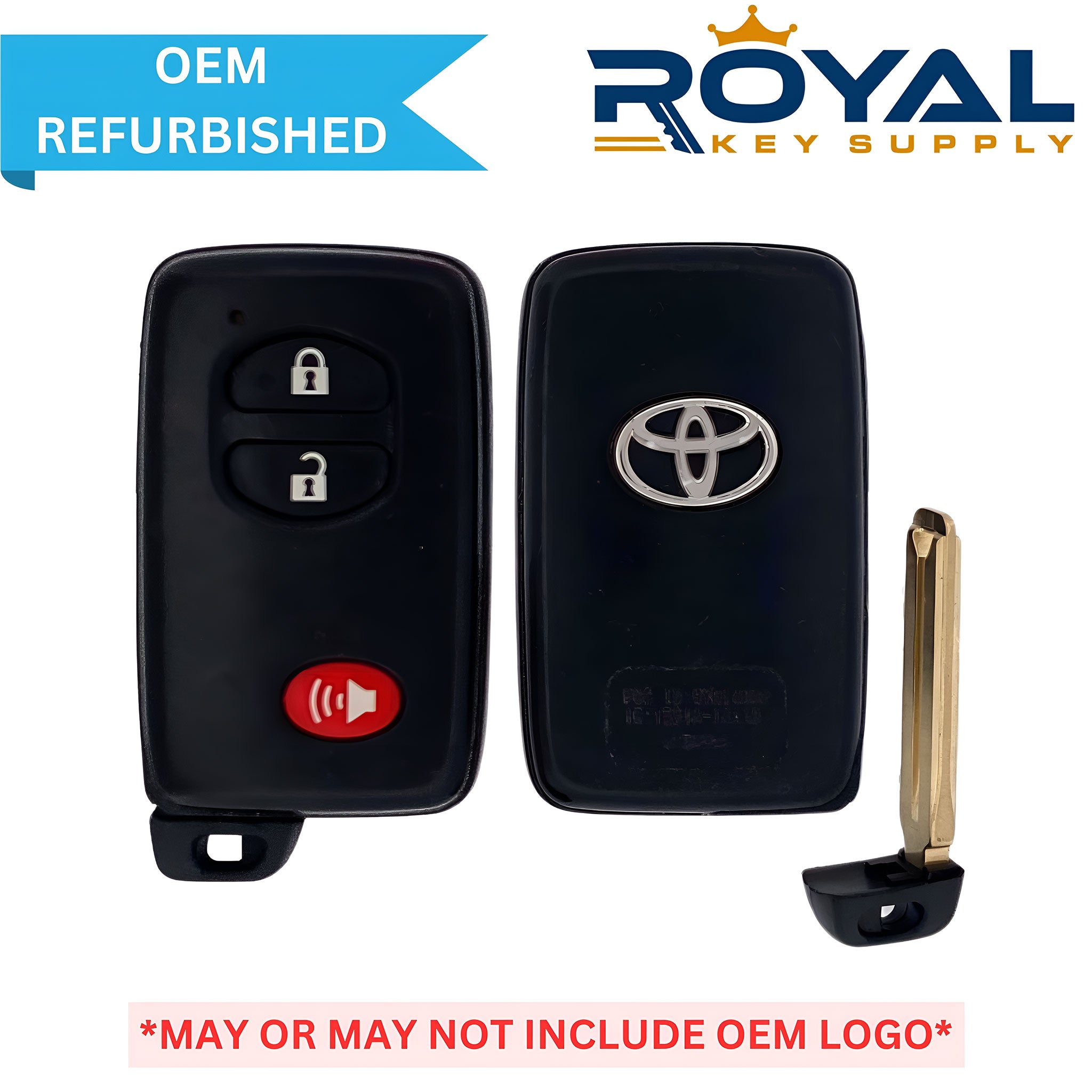 Toyota Refurbished 2008-2014 RAV4 Smart Key 3B FCCID: HYQ14AAB PN# 89904-48100 - Royal Key Supply