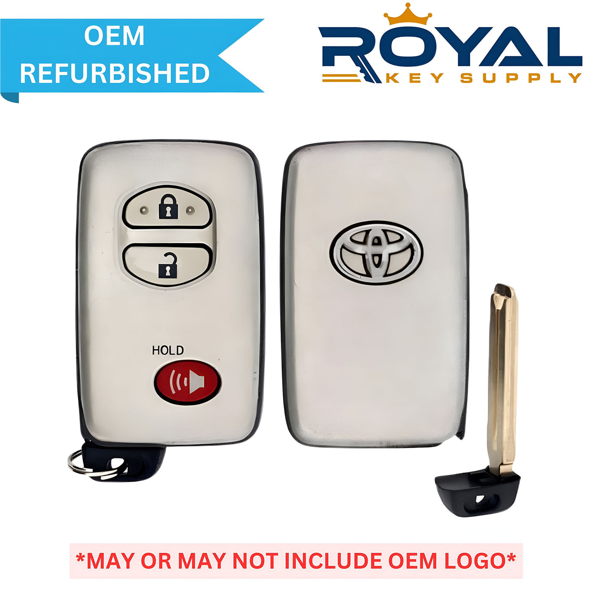 Toyota Refurbished 2008-2015 Land Cruiser Smart Key 3B FCCID: HYQ14AEM PN# 89904-60771 - Royal Key Supply