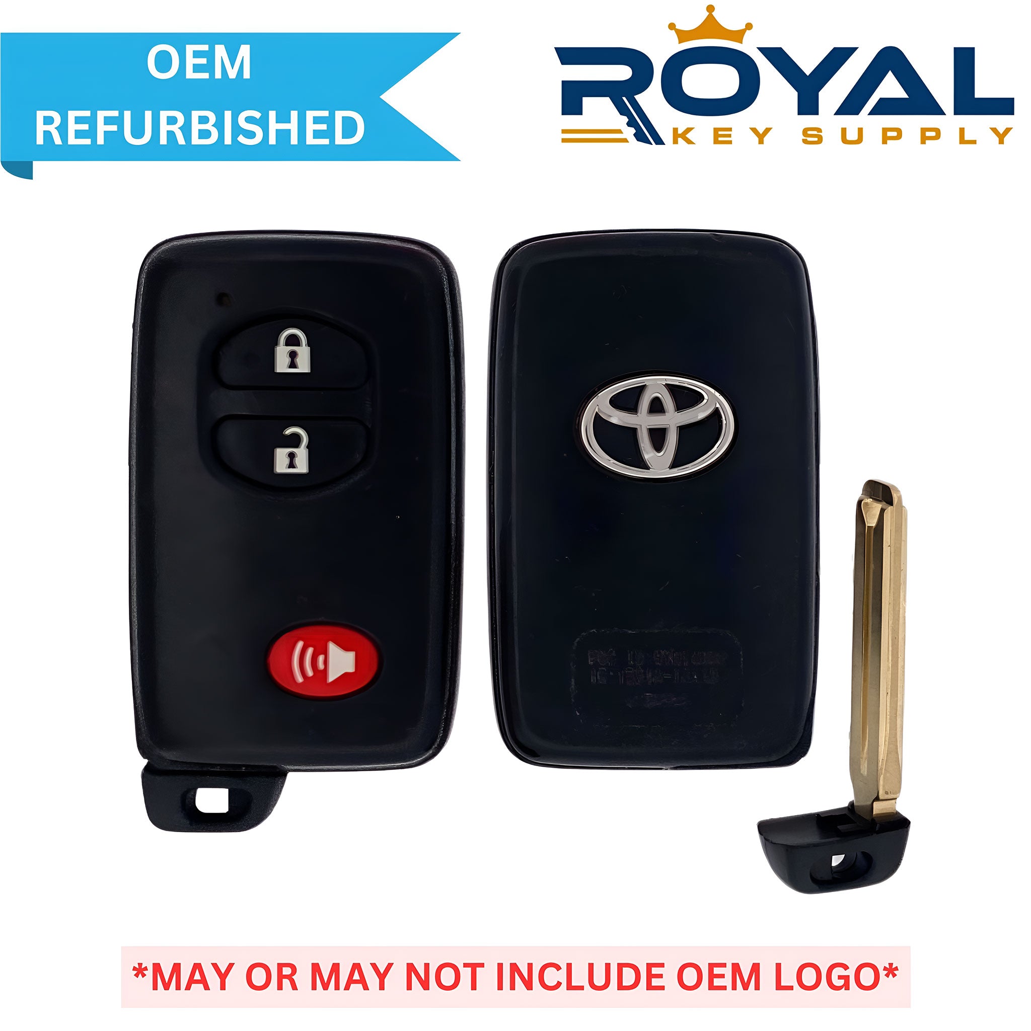 Toyota Refurbished 2009-2018 Prius Smart Key 3B FCCID: HYQ14ACX PN# 89904-35010 - Royal Key Supply