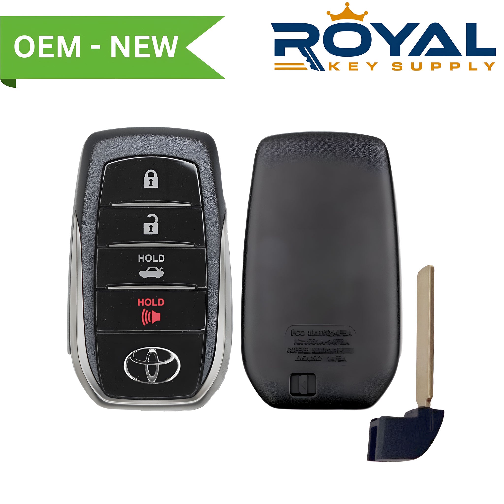 Toyota New OEM 2016-2020 Mirai Smart Key 4B Trunk FCCID: HYQ14FBA PN# 89904-62020 - Royal Key Supply