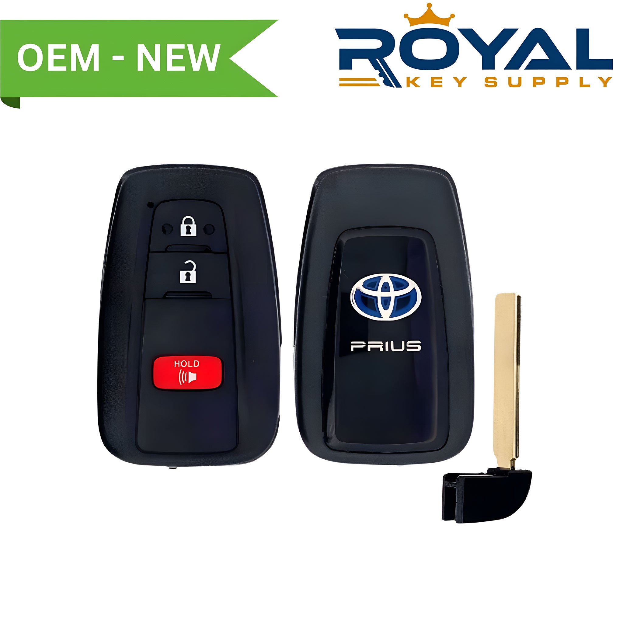 Toyota New OEM 2016-2021 Prius Smart Key 3B FCCID: HYQ14FBC-0351 PN# 89904-47530 - Royal Key Supply