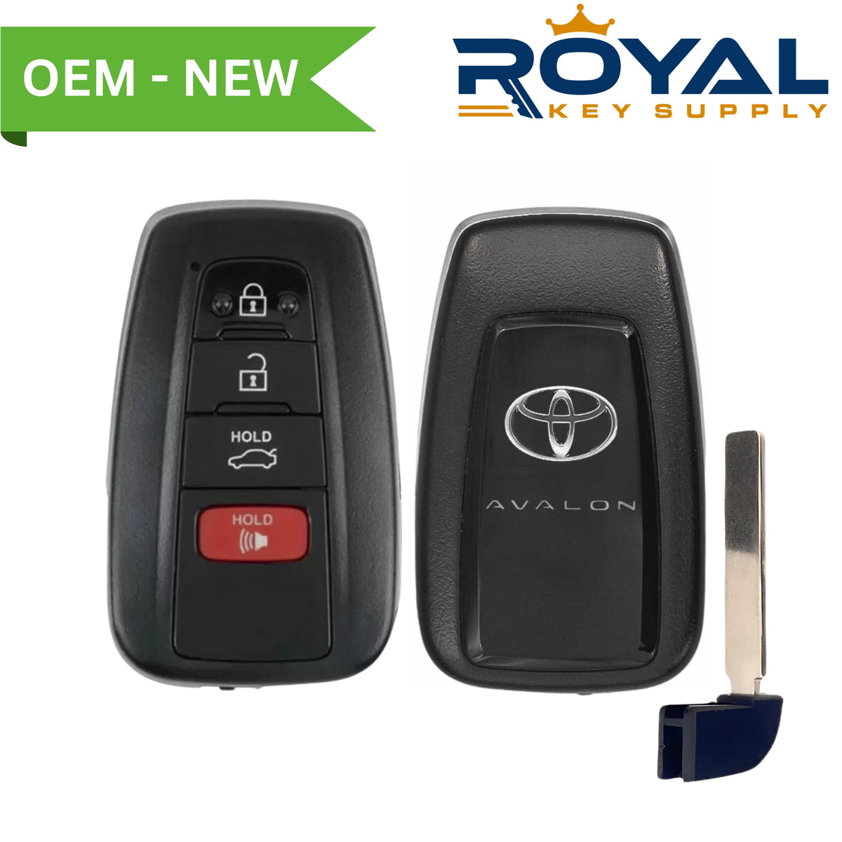 Toyota New OEM 2019 Avalon Smart Key 4B Trunk FCCID: HYQ14FBE PN# 8990H-07010