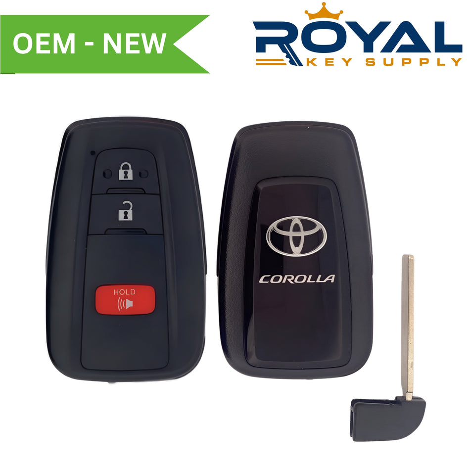 Toyota New OEM 2019-2022 Corolla Smart Key 3B FCCID: HYQ14FBN PN# 8990H-12180