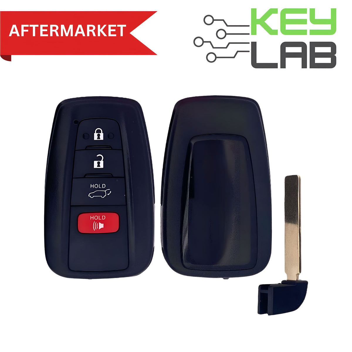 Toyota Aftermarket 2019-2021 RAV4 Smart Key 4B Hatch FCCID: HYQ14FBC PN# 8990H-0R030 - Royal Key Supply