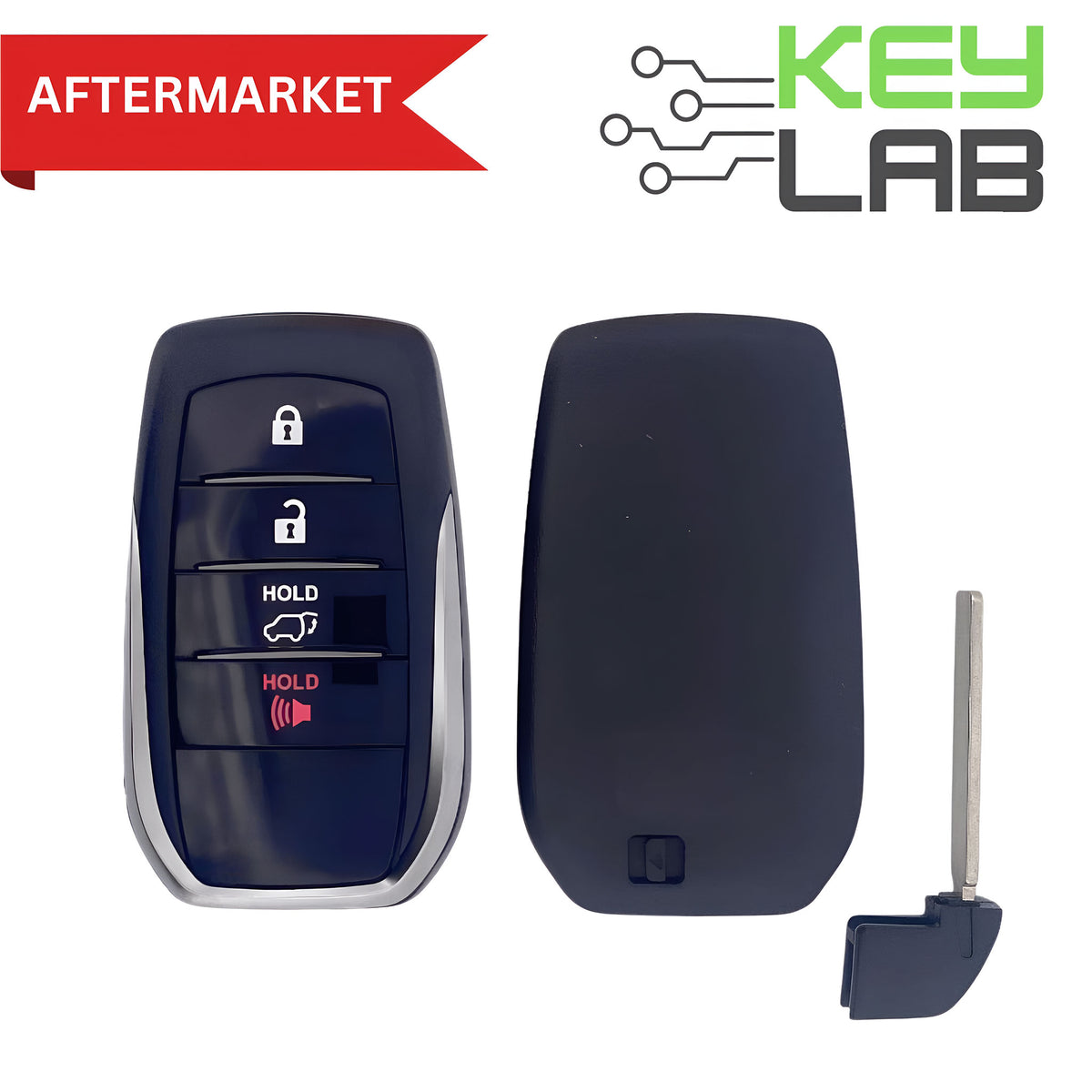 Toyota Aftermarket 2018-2019 Land Cruiser Smart Key 4B Hatch FCCID: HYQ14FBA (2110) PN# 89904-60M80 - Royal Key Supply