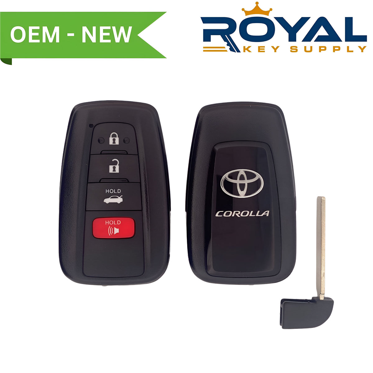 Toyota New OEM 2019-2023 Corolla Smart Key 4B Trunk FCCID: HYQ14FBN PN# 8990H-02030 - Royal Key Supply