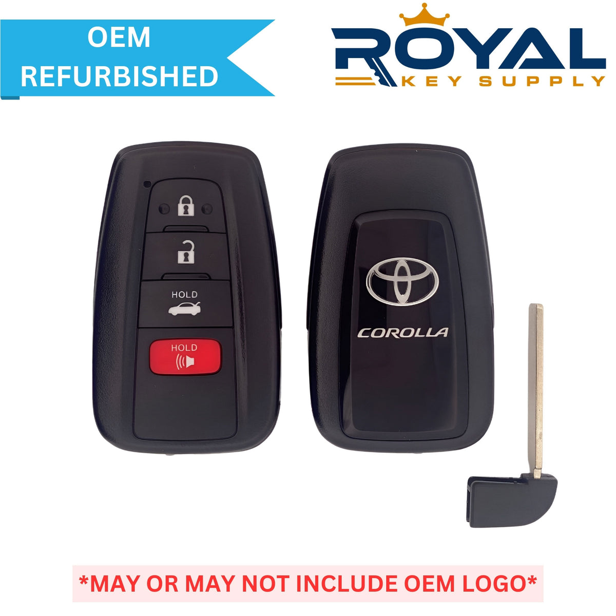 Toyota Refurbished 2019-2023 Corolla Smart Key 4B Trunk FCCID: HYQ14FBN PN# 8990H-02030 - Royal Key Supply