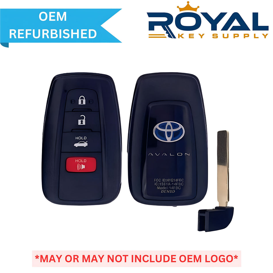 Toyota Refurbished 2020-2022 Avalon, Smart Key 4B Trunk FCCID: HYQ14FBC-0351 PN# 8990H-07070 - Royal Key Supply