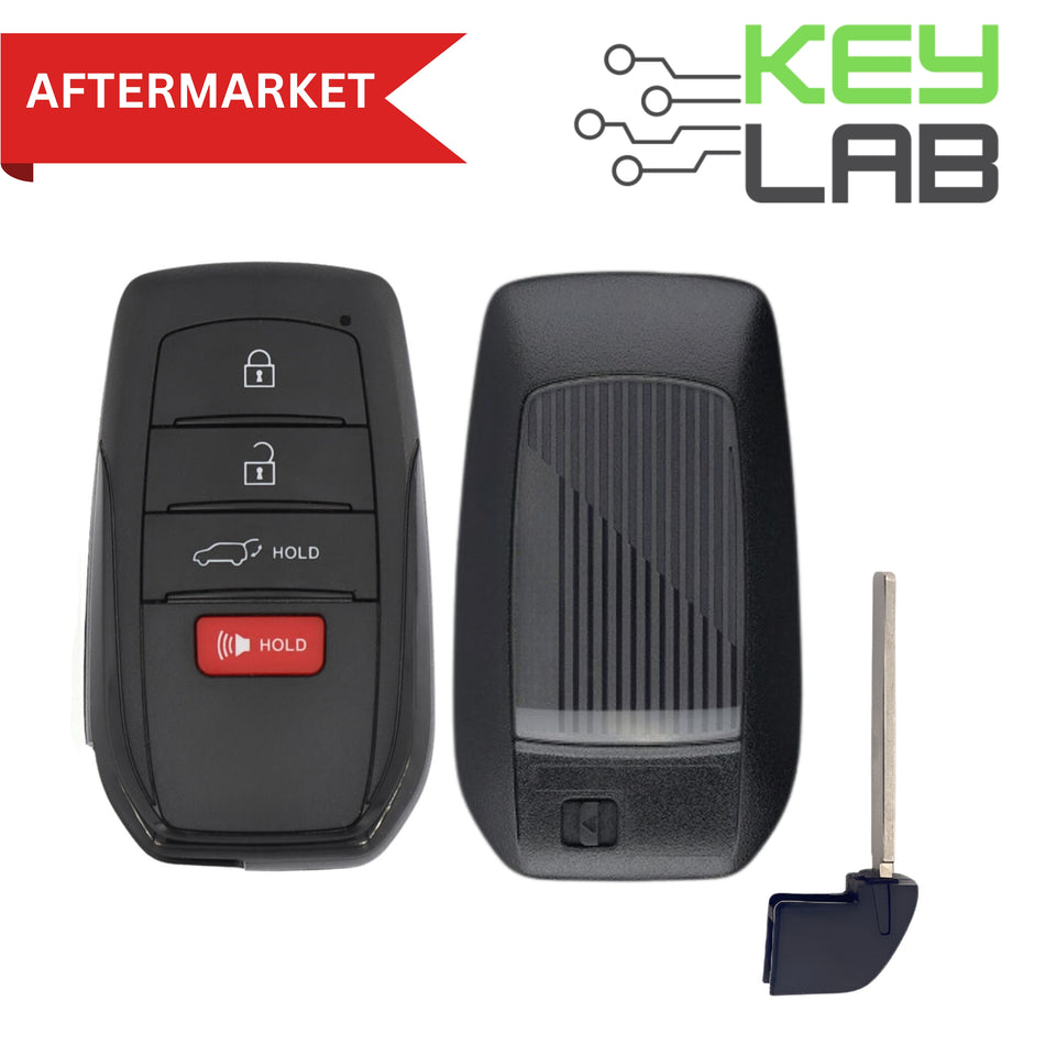 Toyota Aftermarket 2021-2024 Venza, Smart Key 4B Hatch FCCID: HYQ14FBX PN# 8990H-48050, 8990H-48051