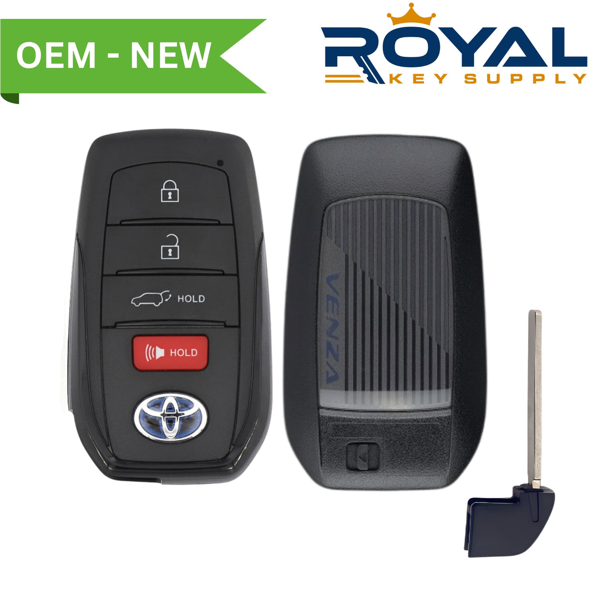 Toyota New OEM 2021-2024 Venza, Smart Key 4B Hatch FCCID: HYQ14FBX PN# 8990H-48050, 8990H-48051