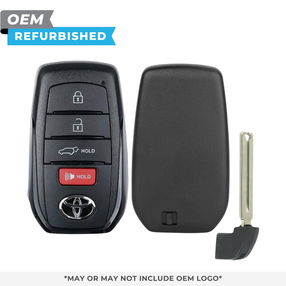 Toyota Refurbished 2022-2026 Toyota Corolla, Smart Key 4B Hatch FCCID: HYQ14FBW PN# 8990H-0A020