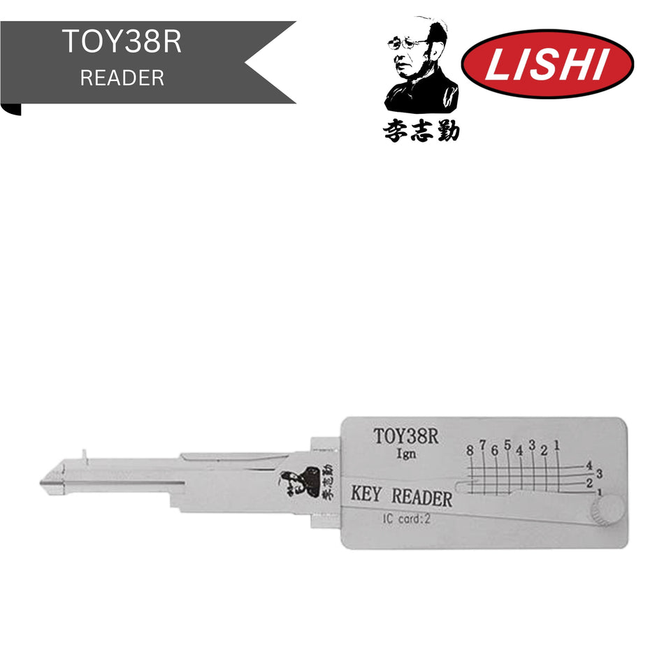 Original Lishi - Toyota TOY38R - Reader & Decoder - AG - Royal Key Supply