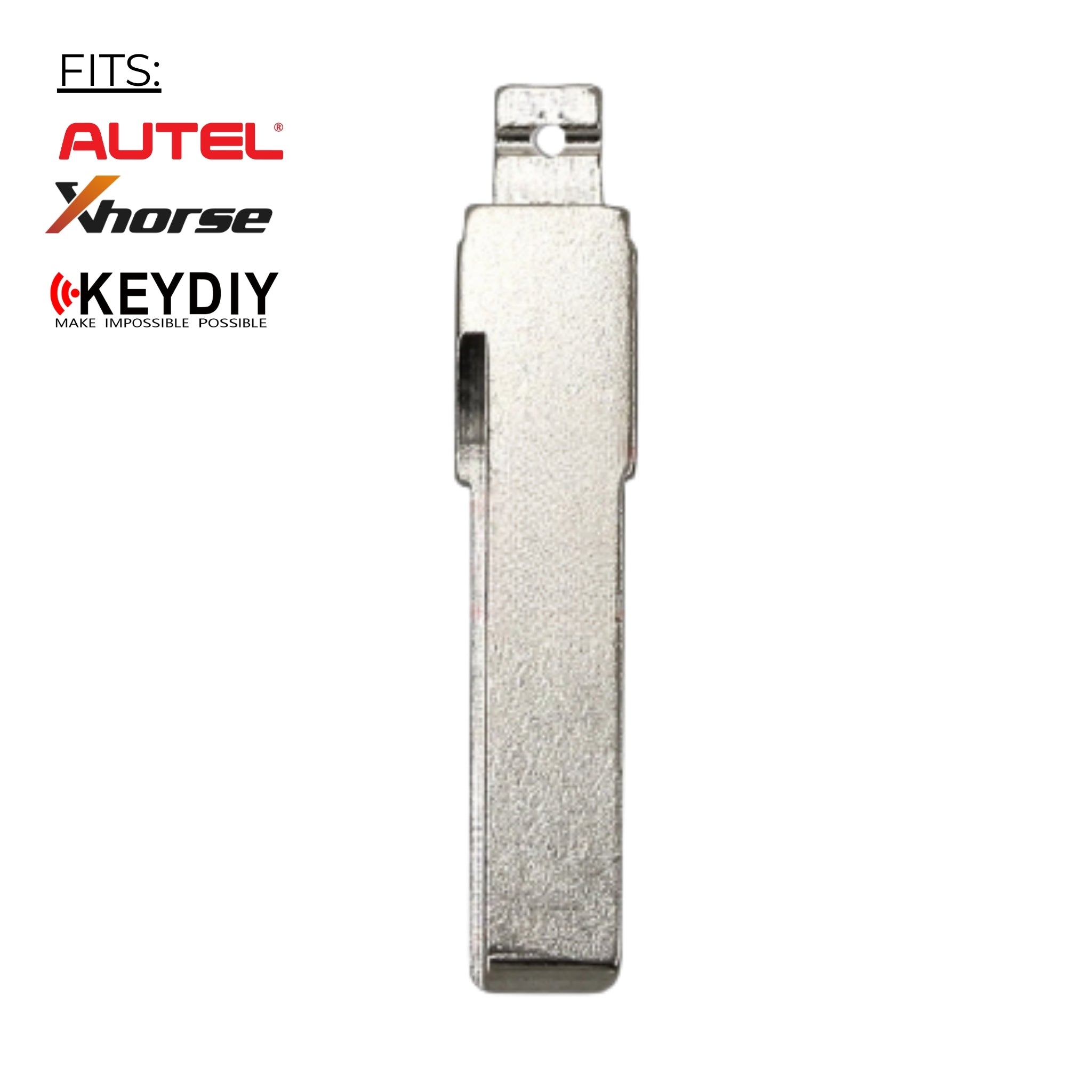 Universal Smart Key Blade for Autel/Xhorse/KeyDIY (HU66) - Royal Key Supply