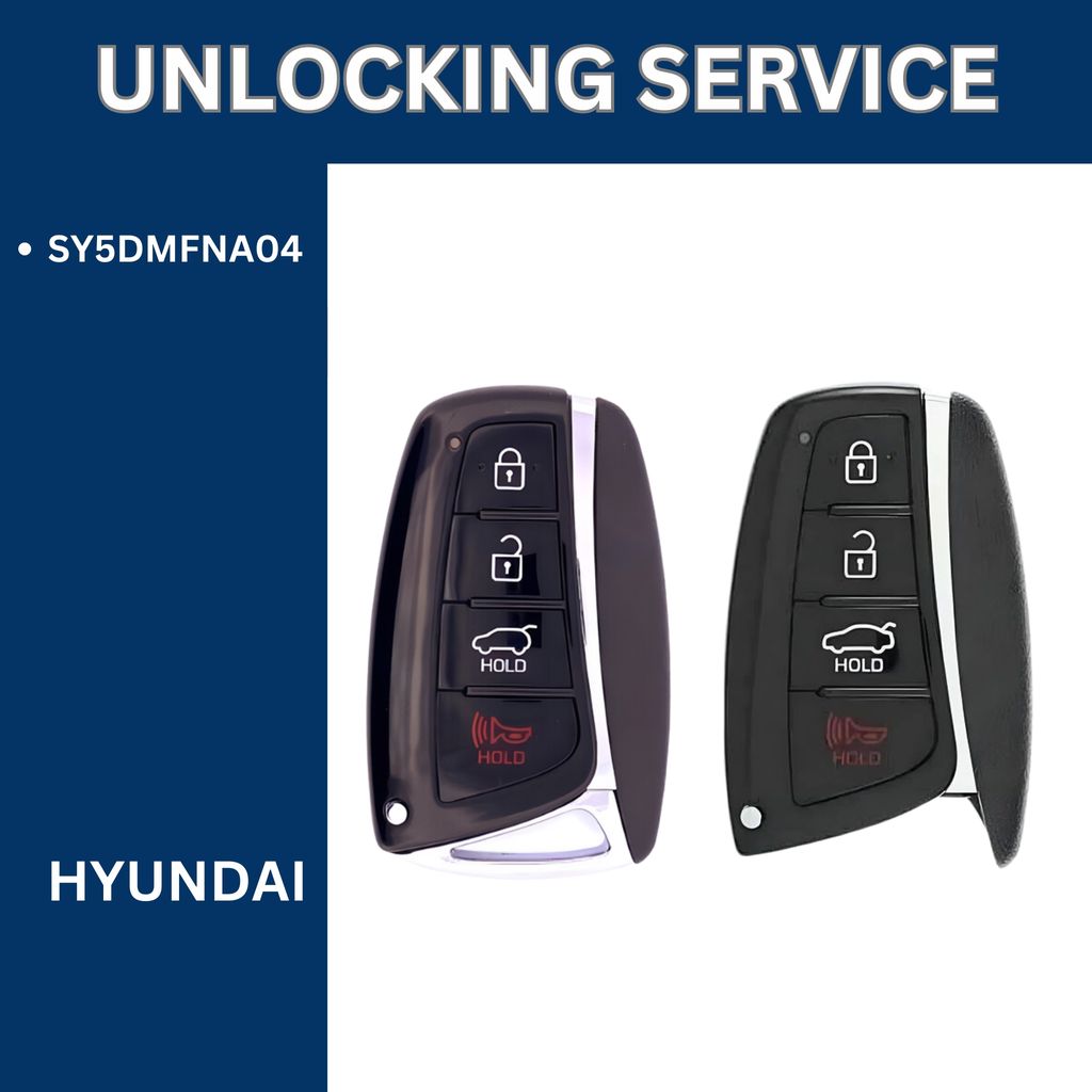Smart Key Unlocking Service - For Hyundai - FCCID: SY5DMFNA04 - Royal Key Supply