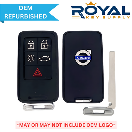 Volvo Refurbished 2007-2017 S60, S80 Smart Key 5B Trunk/Lights (434 MHz) Keyless Go FCCID: KR55WK49264 PN# 30659607 - Royal Key Supply