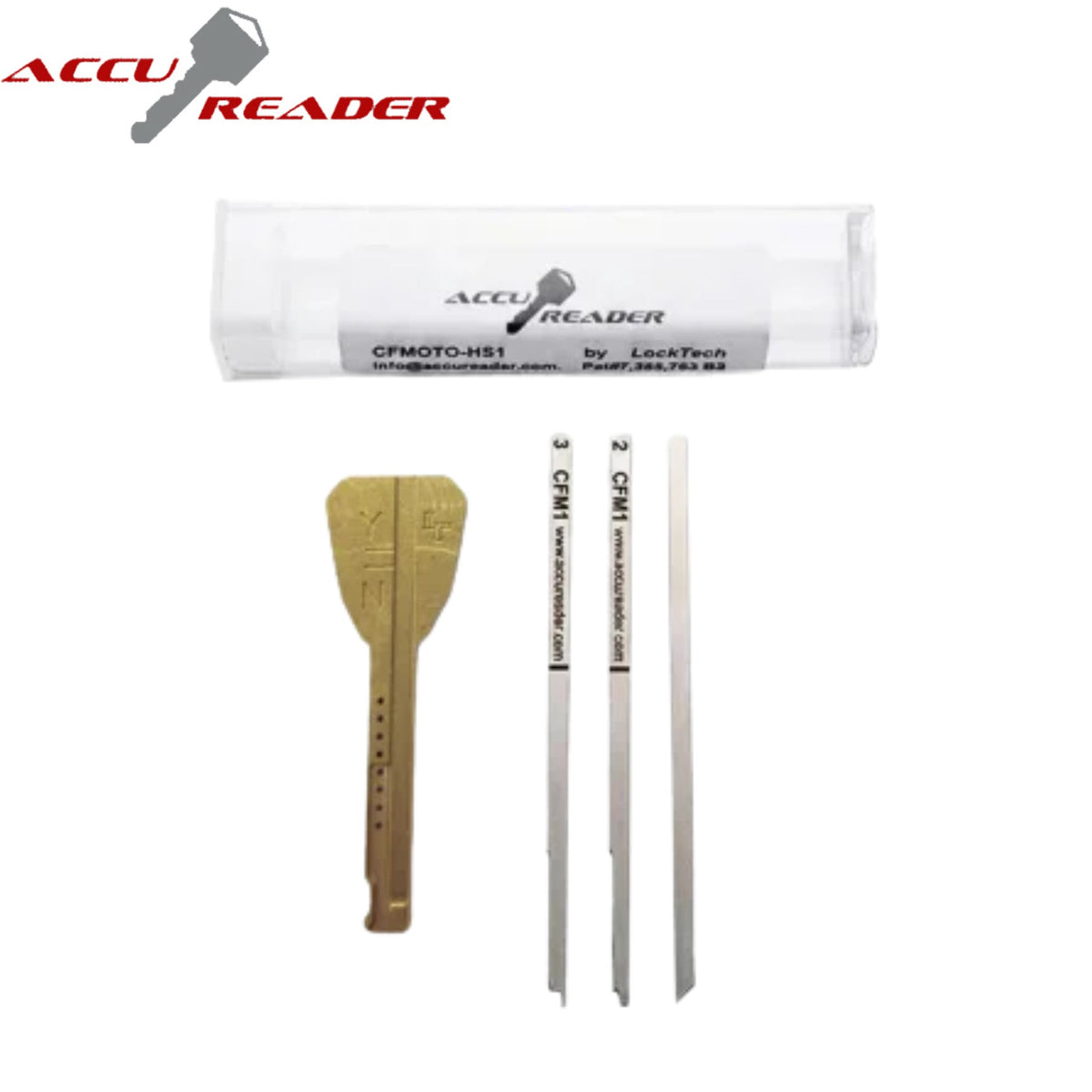 AccuReader - High-Security Keyways CFMOTO (LockTech) - Royal Key Supply
