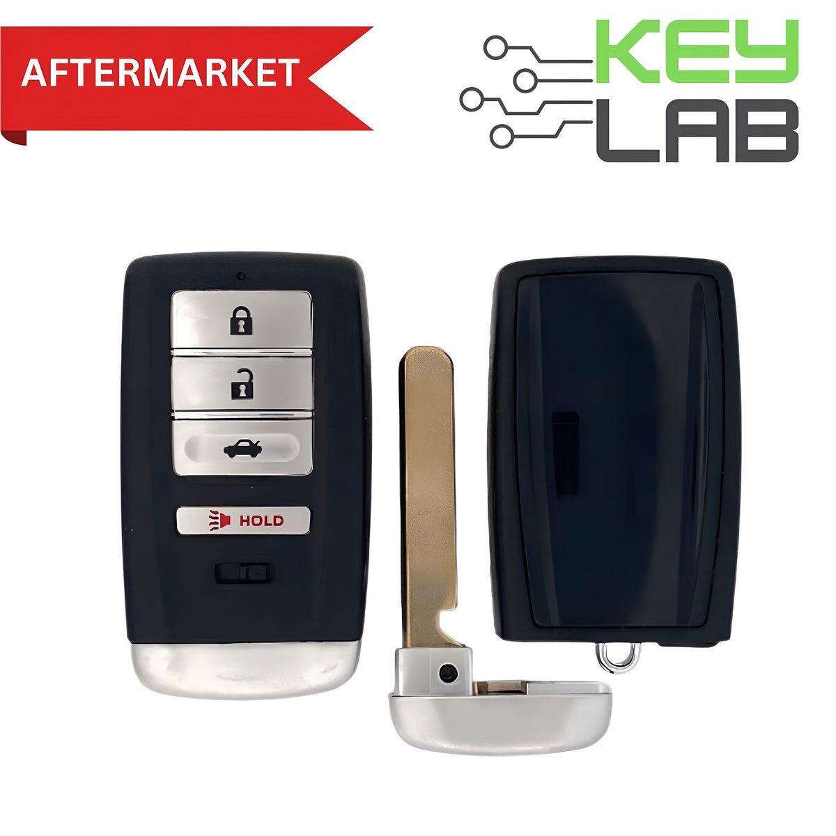 Acura Aftermarket 2015 - 2020 ILX, RLX, TLX Smart Key 4B Trunk FCCID: KR5V1X PN# 72147 - TZ3 - A01, 72147 - TZ3 - A11, 72147 - TX6 - A22 - Royal Key Supply