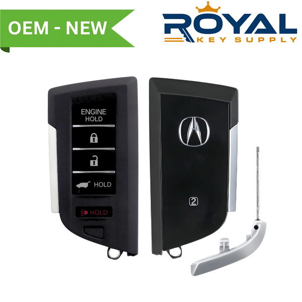 Acura New OEM 2022 - 2024 RDX Smart Key 5B Hatch/Remote Start (Memory 2) FCCID: KR5BTP PN# 72147 - TJB - A81 - Royal Key Supply