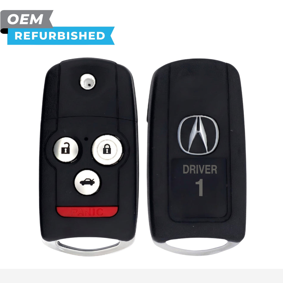 Acura Refurbished 2007-2008 TL Remote Flip Key 4B Trunk OUCG8D-439H-A PN 35111-SEP-306 (Driver 1) - Royal Key Supply