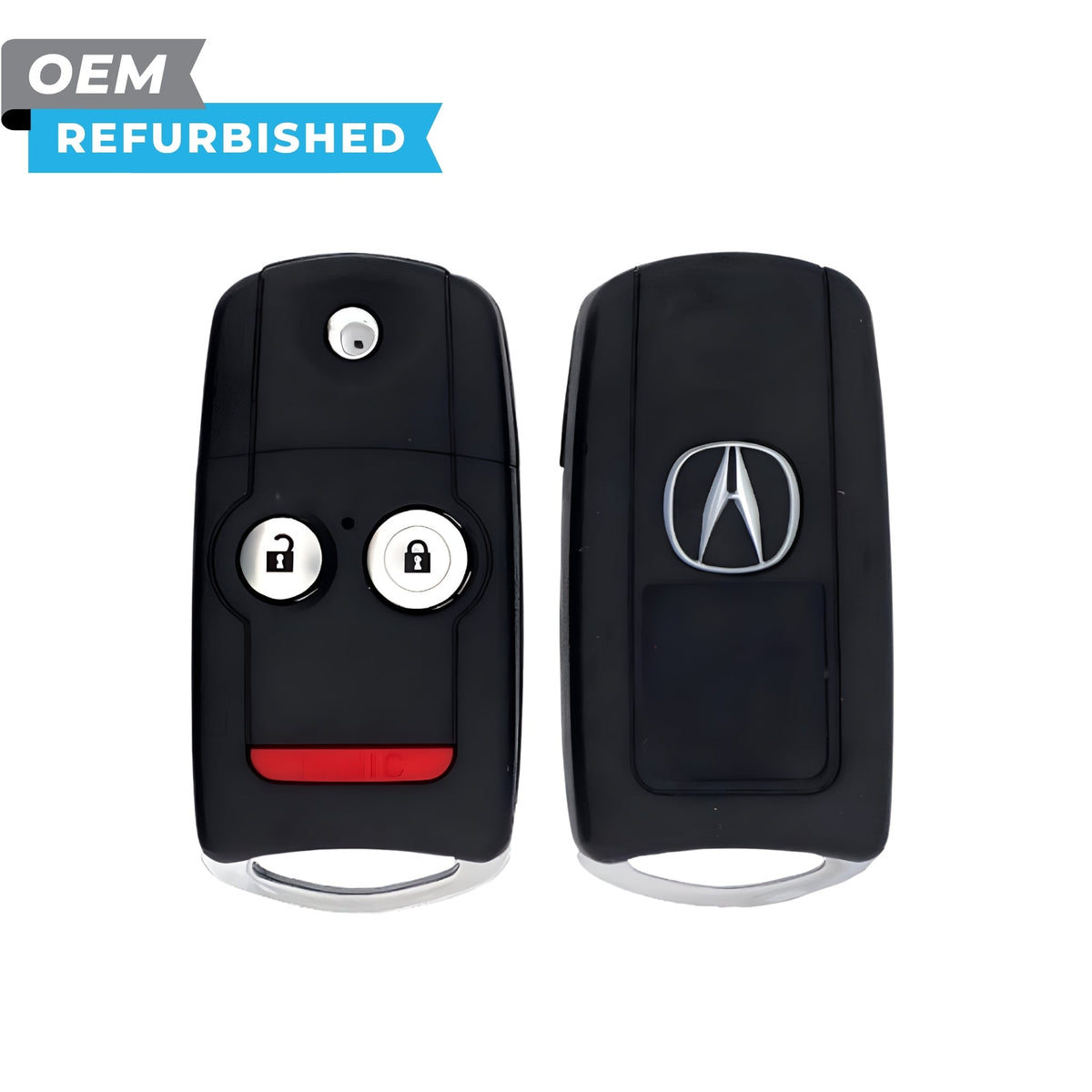 Acura Refurbished 2007-2013 MDX RDX Remote Flip Key 3B FCCID: N5F0602A1A PN 35111-STX-325, 35111-STX-327 - Royal Key Supply