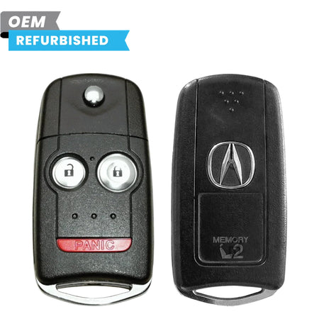 Acura Refurbished 2007-2013 MDX, RDX Remote Flip Key (Memory 2) 3B FCCID: N5F0602A1A PN# 35111-STX-327 - Royal Key Supply