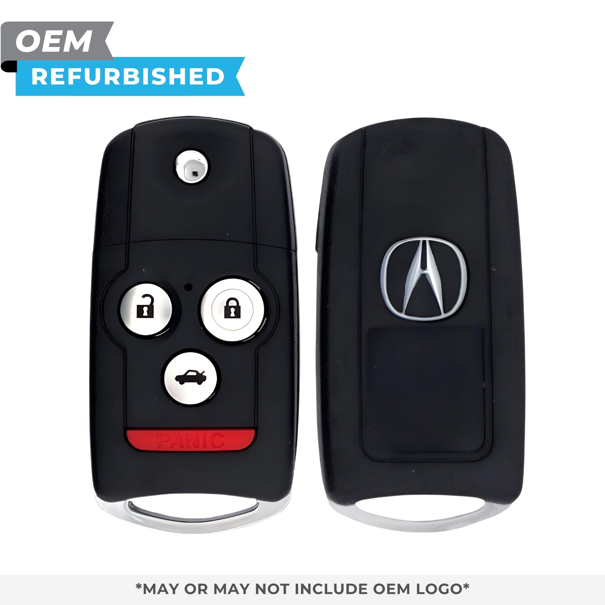 Acura Refurbished 2009 - 2014 TSX Remote Flip Key 4B Trunk FCCID: MLBHLIK - 1T PN 35113 - SZN - A00 - Royal Key Supply