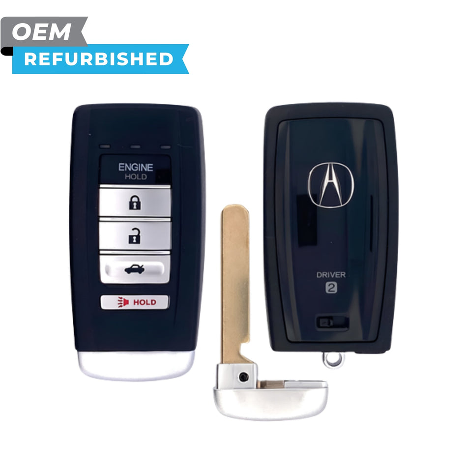 Acura Refurbished 2015-2022 TLX, ILX, RLX Smart Key (Memory 2) 5B Remote Start/Trunk FCCID: KR580399900 PN 72147-TZ3-A61 - Royal Key Supply