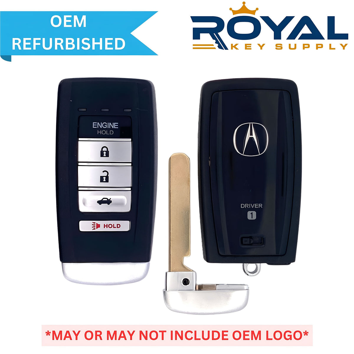 Acura Refurbished 2018 - 2022 TLX (V6 Advance Package) 2 - Way Smart Key (Memory 1) 5B Trunk/Remote Start FCCID: KR5995364 PN# 72147 - TZ3 - A71 - Royal Key Supply