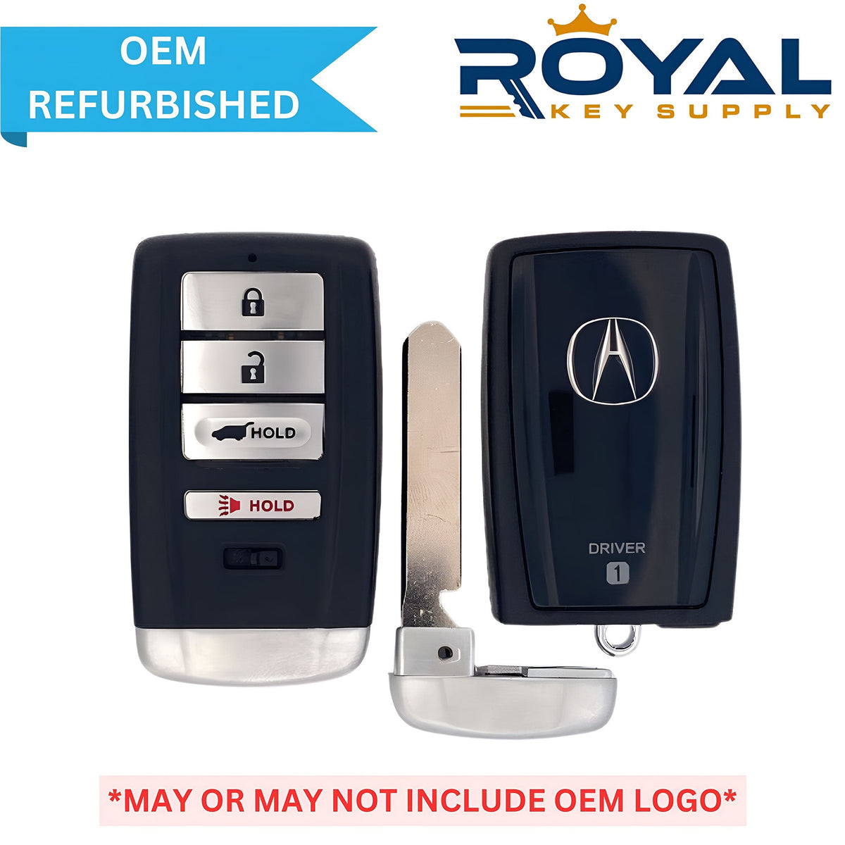 Acura Refurbished 2019 - 2020 RDX Smart Key (Memory 1) 4B Hatch FCCID: KR5T21 PN# 72147 - TJB - A01 - Royal Key Supply