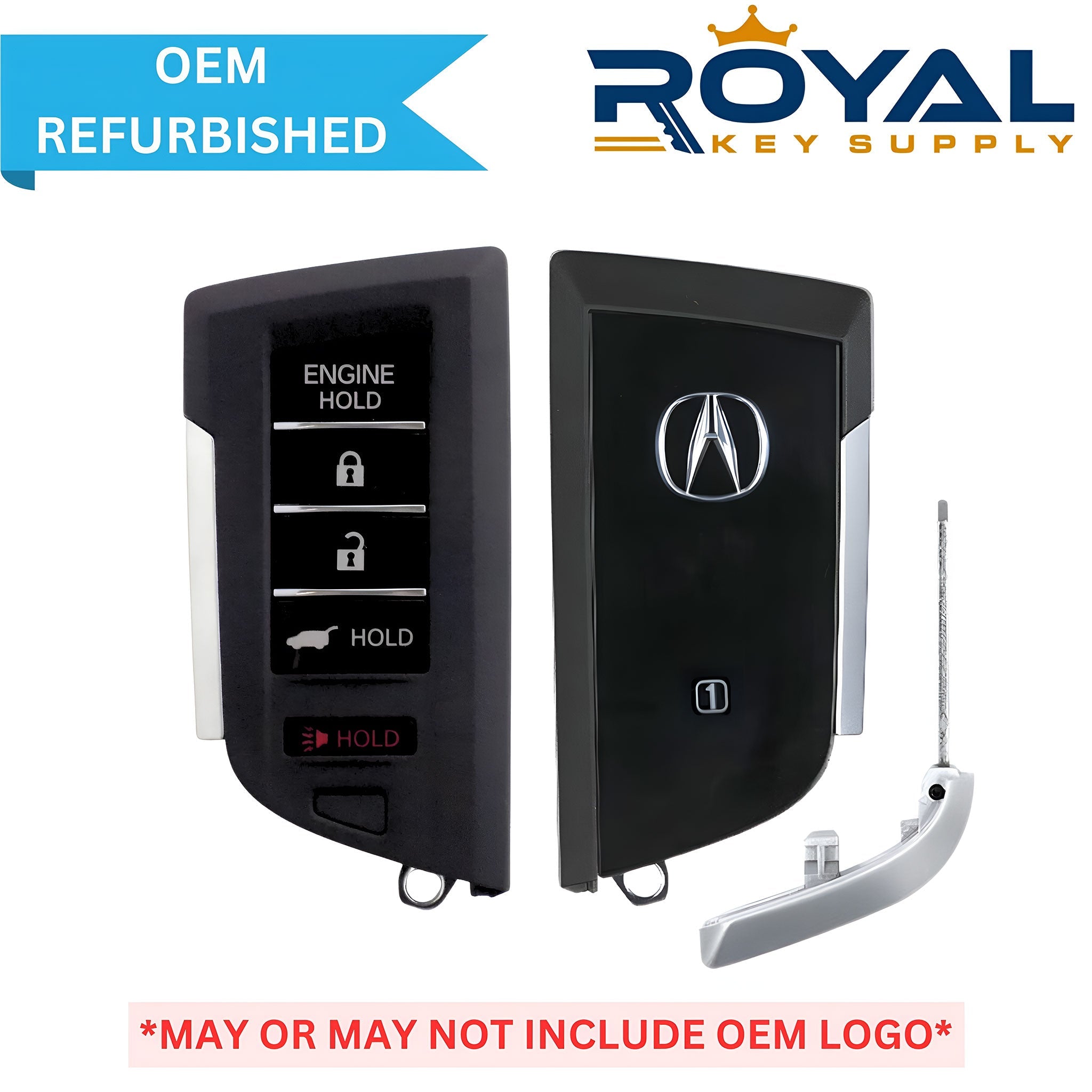 Acura Refurbished 2022 - 2023 MDX Smart Key (Memory 1) 5B Engine Hold/Hatch FCCID: KR5BTP PN# 72147 - TYA - C01 - Royal Key Supply