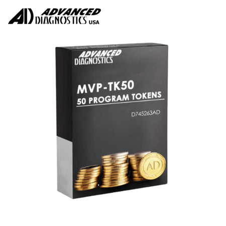 Advanced Diagnostics – 50 Token Credit Pack for Smart Pro & MVP Pro Key Programmers (D745263AD) - Royal Key Supply