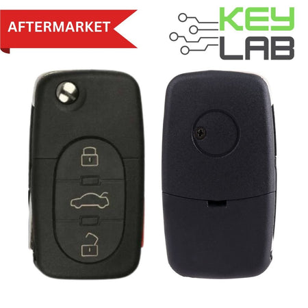 Audi Aftermarket 1997 - 2005 A4, A6, A8 Remote Flip Key 4B Trunk FCCID: MYT8Z0837231 PN# 4D0 - 837 - 231E - Royal Key Supply